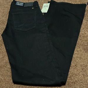 Lucky Brand Brook flair jeans -black- size 2/26